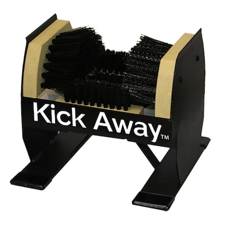 J & D Manufacturing Heavy Duty Kick Away Boot Brush J&308023